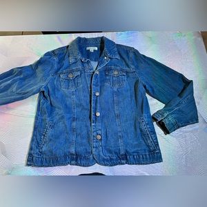 COLDWATER jacket, denim, size PL
